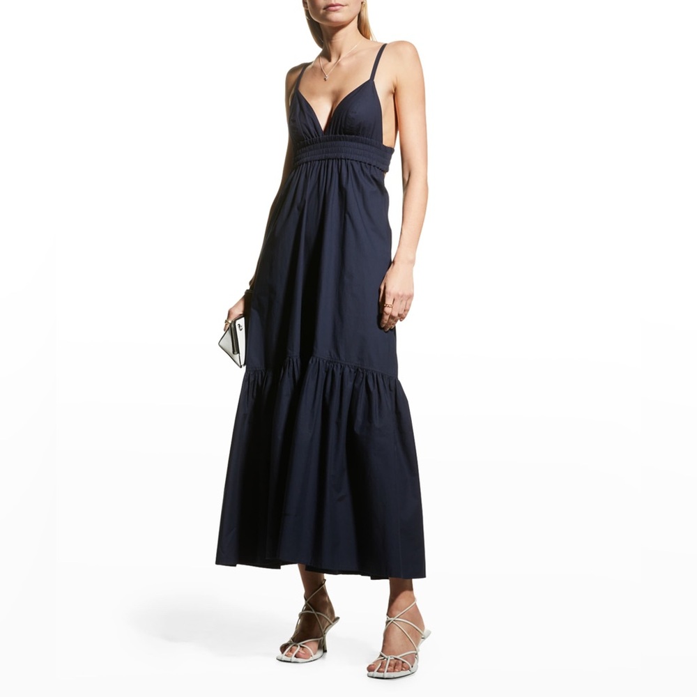 NWT A.L.C. Rhodes Maxi Dress Nightshade Size 6